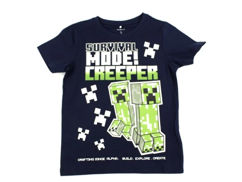 Name It dark sapphire Minecraft t-shirt